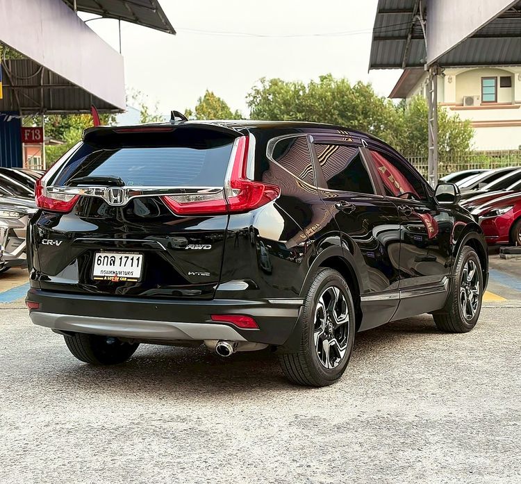 Honda CR-V 2017 2.4 EL 4WD Utility-car เบนซิน ไม่ติดแก๊ส เกียร์อัตโนมัติ ดำ รูปที่ 3