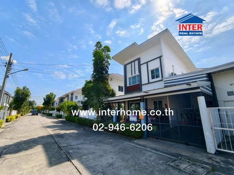 บ้านเเฝด 2 ชั้น 35.2 ตร.ว. หมู่บ้านแลนซีโอคริป ปิ่นเกล้า-วงแหวนฯ ซอยวัดส้มเกลี้ยง ถนนกาญจนาภิเษก บางกรวย นนทบุรี รูปที่ 2