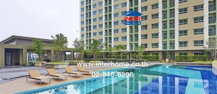 คอนโดมิเนียม 26.84 ตร.ม. ลุมพินีวิลล์ นครอินทร์-ริเวอร์วิว ใกล้ MRTแยกติวานนท์ ถนนกรุงเทพ-นนทบุรี ถนนนครอินทร์ ถนนติวานนท์ เมืองนนทบุรี