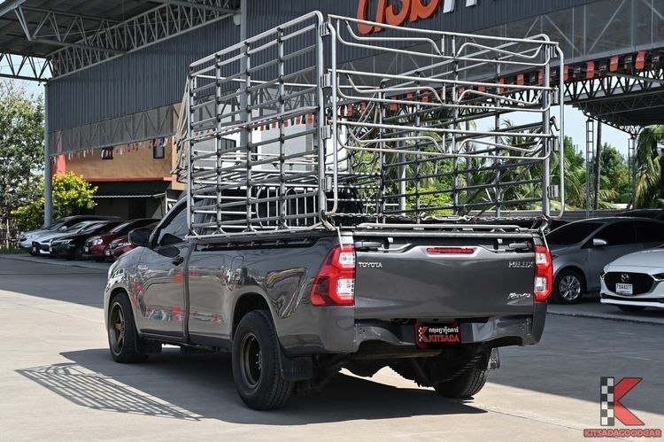 Toyota Hilux Revo 2023 2.4 Entry Pickup ดีเซล ไม่ติดแก๊ส เกียร์ธรรมดา เทา รูปที่ 3