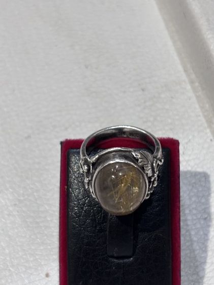 แหวนเงินแท้ไหมทอง 12  15 รูปที่ 2