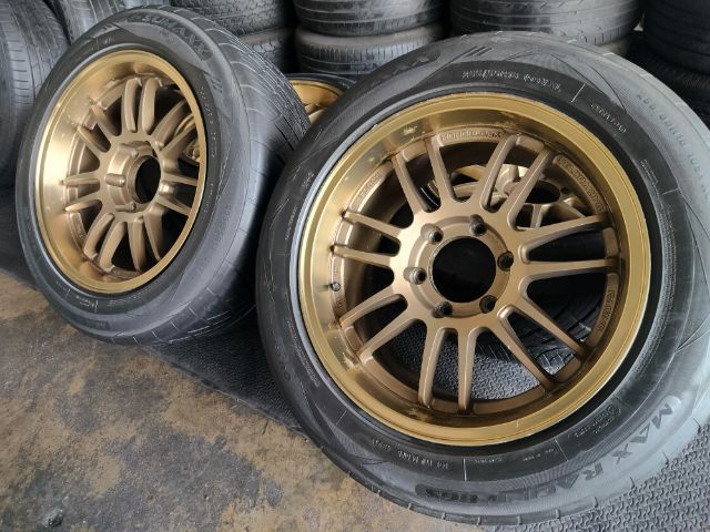 ล้อแม็กซิ่งre30ขอบ18 6รูพร้อมยาง รูปที่ 2