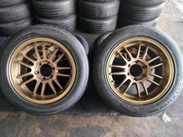 ล้อแม็กซิ่งre30ขอบ18 6รูพร้อมยาง รูปที่ 3