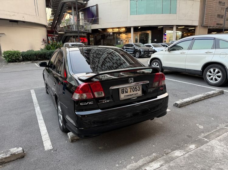 Honda Civic 2005 1.7 VTi Sedan เบนซิน LPG เกียร์อัตโนมัติ ดำ รูปที่ 4