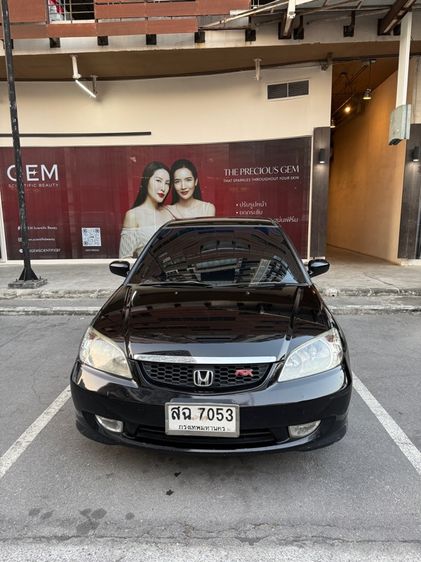 Honda Civic 2005 1.7 VTi Sedan เบนซิน LPG เกียร์อัตโนมัติ ดำ รูปที่ 3