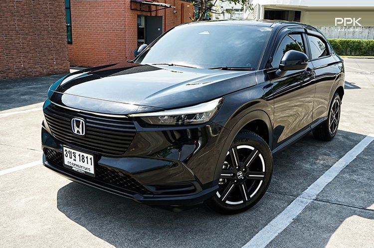 รถ Honda HR-V 1.5 e:HEV E สี ดำ