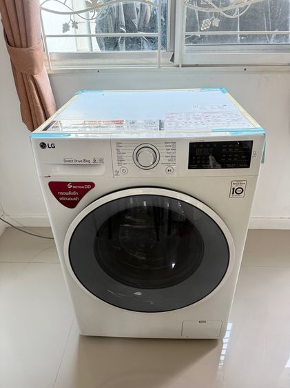 เครื่องซักผ้าฝาหน้า LG 8 KG