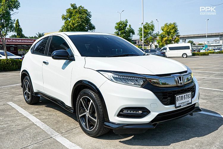 Honda HR-V 2019 1.8 RS Utility-car เบนซิน ไม่ติดแก๊ส เกียร์อัตโนมัติ ขาว รูปที่ 3