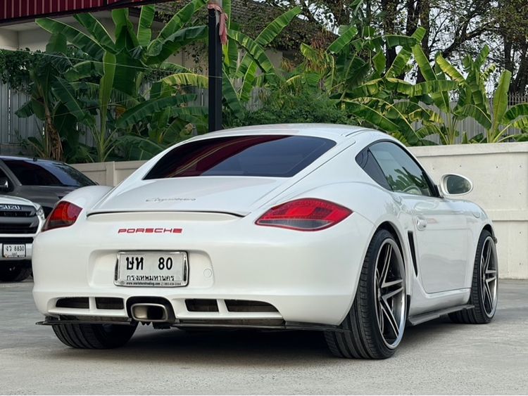 Porsche Cayman 2011 2.9 PDK Sedan เบนซิน ไม่ติดแก๊ส เกียร์อัตโนมัติ ขาว รูปที่ 4