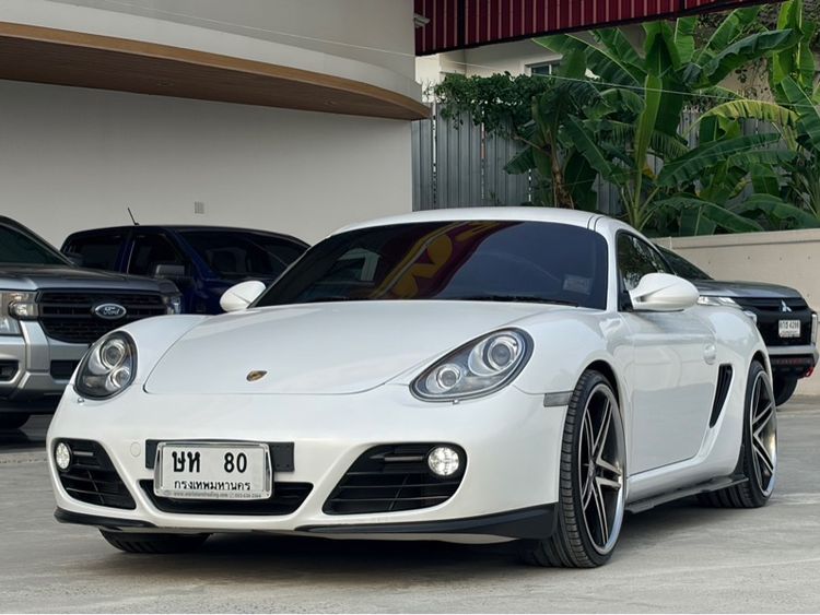 Porsche Cayman 2011 2.9 PDK Sedan เบนซิน ไม่ติดแก๊ส เกียร์อัตโนมัติ ขาว รูปที่ 3
