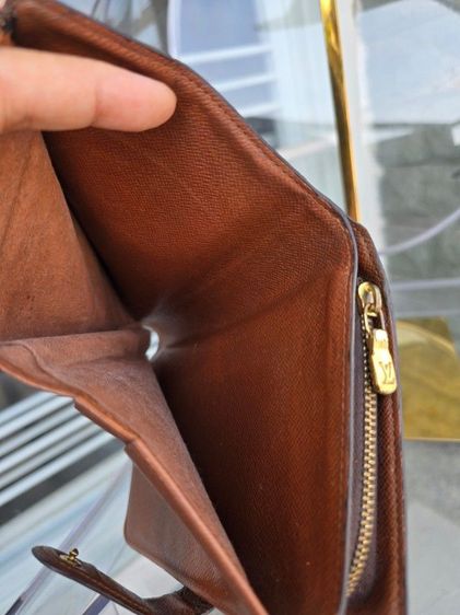 LV Monogram Porte Papier Bi-fold Wallet Y.2000 รูปที่ 9