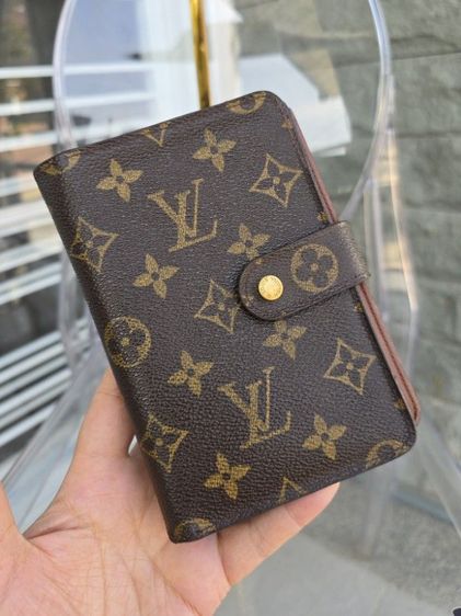 LV Monogram Porte Papier Bi-fold Wallet Y.2000 รูปที่ 2