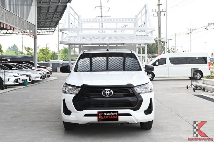 Toyota Hilux Revo 2022 2.4 Entry Pickup ดีเซล ไม่ติดแก๊ส เกียร์ธรรมดา ขาว รูปที่ 2