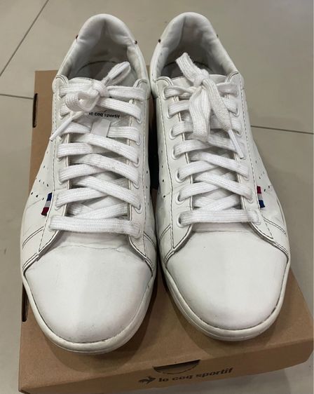 ขาว หนัง PU รองเท้าผ้าใบ UK 7.5 | EU 41 1/3 | US 8 อื่นๆ รองเท้า la coq sportif 