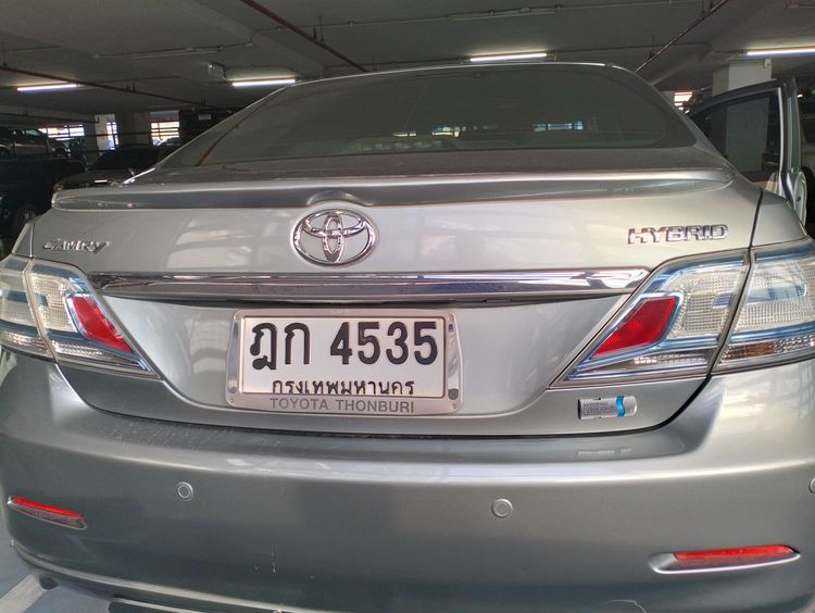 Toyota Camry 2009 2.4 Hybrid Sedan เบนซิน ไม่ติดแก๊ส เกียร์อัตโนมัติ ฟ้า รูปที่ 4