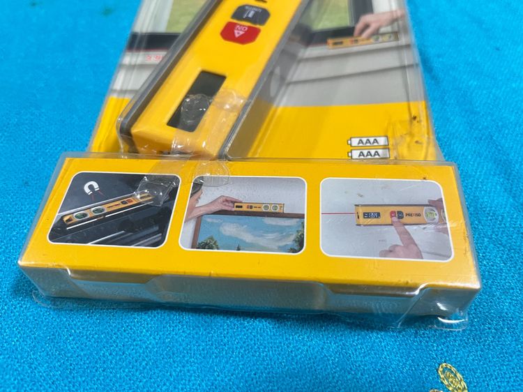 Prexiso PLL20 เป็นเครื่องมือวัดที่ผสมผสานระหว่างเครื่องวัดระยะด้วยเลเซอร์และระดับน้ำตอร์ปิโด (torpedo level) แบบ 2-in-1 รูปที่ 8