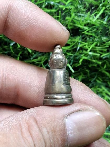 พระเมฆสิทธิ์เนื้อเขียวหล่อเก่า ไม่ทราบที่ รูปที่ 2