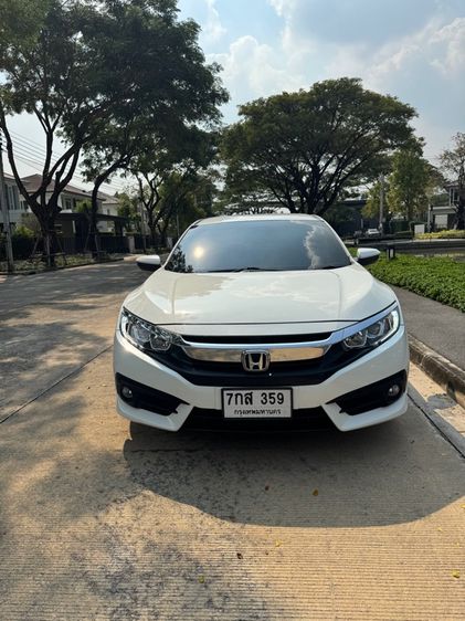 Honda Civic 2018 1.8 EL i-VTEC Sedan เบนซิน เกียร์อัตโนมัติ ขาว รูปที่ 2