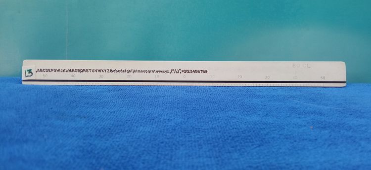 ไม้บรรทัดรีลอยด์สำหรับงาน เขียนแบบ รูปที่ 14