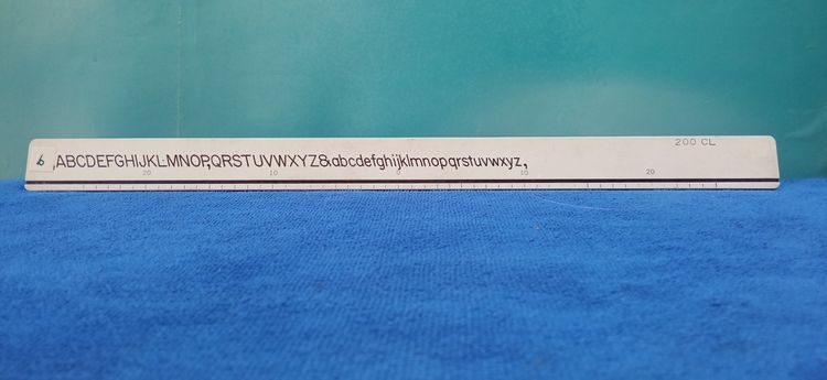 ไม้บรรทัดรีลอยด์สำหรับงาน เขียนแบบ รูปที่ 7