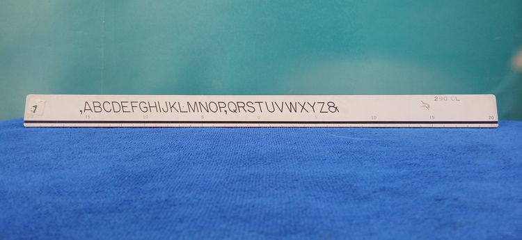 ไม้บรรทัดรีลอยด์สำหรับงาน เขียนแบบ รูปที่ 8