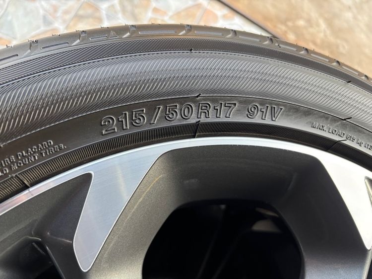 ล้อ Honda civic fe yokohama advan db decibel 215-50-17 ปี4125 (ป้ายแดง) รูปที่ 2