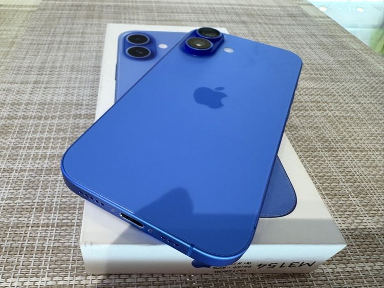 iPhone 16 สีฟ้า 100 ผ่อนได้ รูปที่ 2