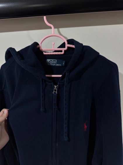 อื่นๆ เสื้อแจ็คเก็ต | เสื้อคลุม XL แขนยาว Polo Ralph Lauren สีกรมเข้ม ปักม้าสีแดง 