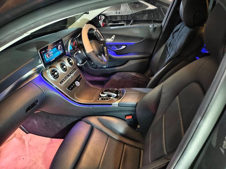 Mercedes-Benz C-Class 2021 C220 Sedan ดีเซล ไม่ติดแก๊ส เกียร์อัตโนมัติ เทา รูปที่ 2