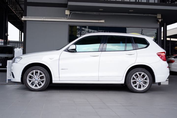 BMW X3 2013 2.0 xDrive20d Highline 4WD Utility-car ดีเซล ไม่ติดแก๊ส เกียร์อัตโนมัติ ขาว รูปที่ 2