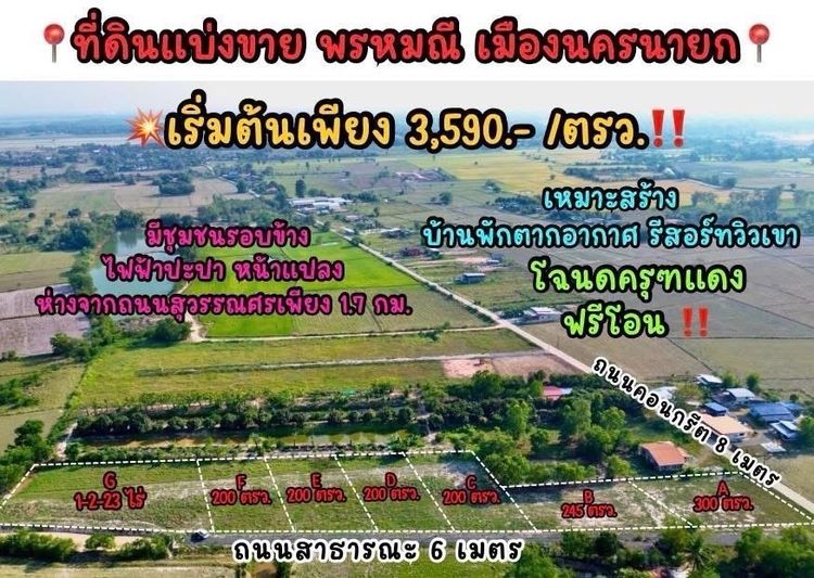 ที่ดินแบ่งขาย วิวเขาทุกแปลง รูปที่ 2