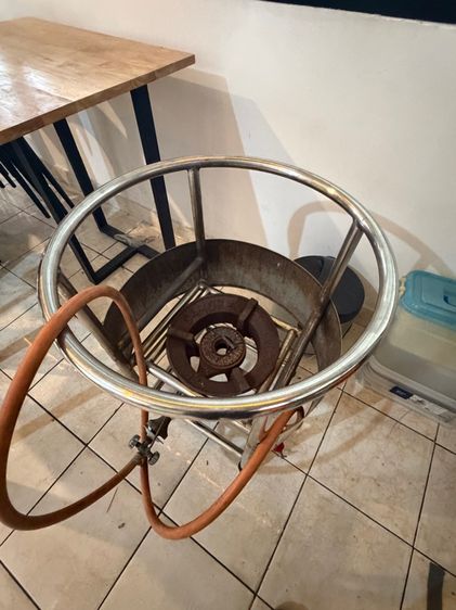 ขาตั้งเตาสแตนเลสพร้อมหัวแก๊ส