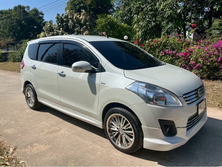 Suzuki Ertiga 2013 1.4 GX Utility-car เบนซิน ไม่ติดแก๊ส เกียร์อัตโนมัติ ขาว รูปที่ 3
