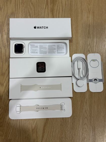 Apple Watch SE3 40mm สี starlight GPS ML สภาพนางฟ้า แบต100 ไม่มีรอยใดๆ  รูปที่ 5