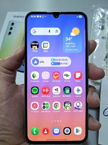 Samsung A34 5g สี silver สภาพสวย รูปที่ 2