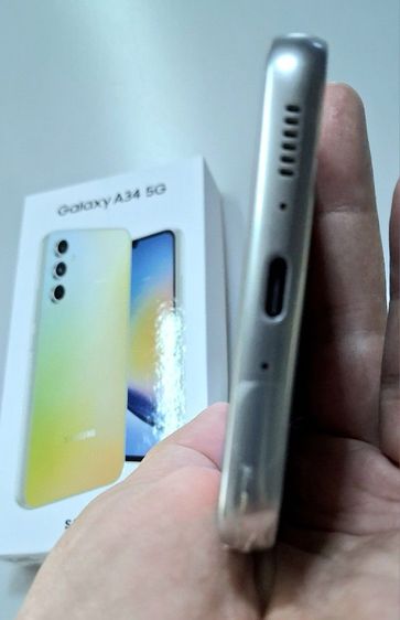 Samsung A34 5g สี silver สภาพสวย รูปที่ 3