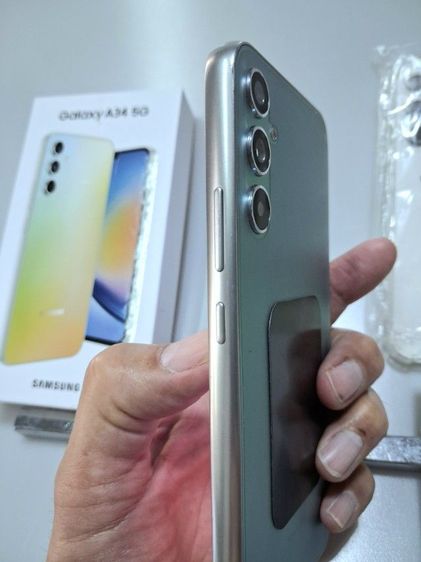 Samsung A34 5g สี silver สภาพสวย รูปที่ 5
