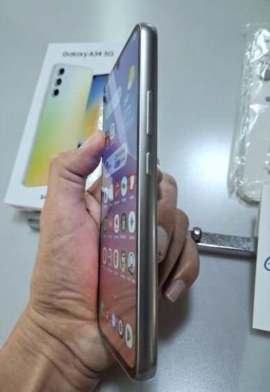 Samsung A34 5g สี silver สภาพสวย รูปที่ 7