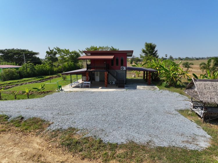 บ้านสวนสองชั้น บรรยายกาศดี ใกล้โรงเรียน ตำบลหนองหญ้าไซ อำเภอหนองหญ้าไซ จังหวัดสุพรรณบุรี รูปที่ 2