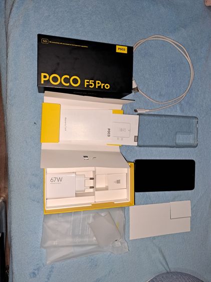 ยี่ห้ออื่นๆ 512 GB POCO F5 PRO 5G 12+512gb มือสอง สีขาว 