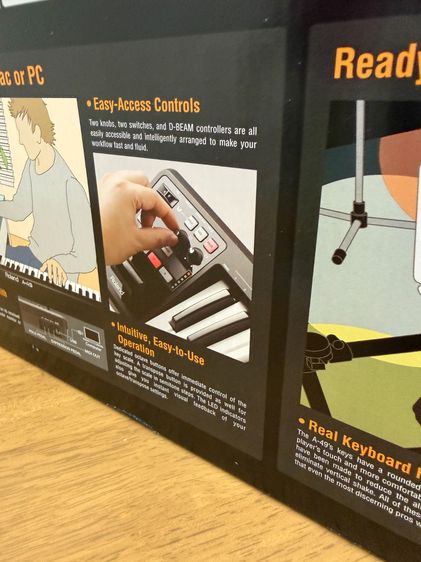 Roland A-49 MIDI Keyboard Controller (49 Keys) — Like New รูปที่ 6