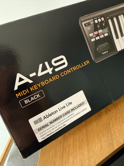 Roland A-49 MIDI Keyboard Controller (49 Keys) — Like New รูปที่ 3