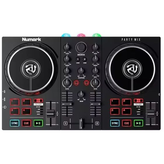 🎧 Numark Party Mix DJ Controller — Like New (Boxed) รูปที่ 4