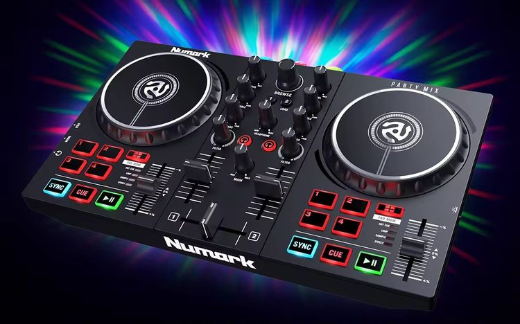 🎧 Numark Party Mix DJ Controller — Like New (Boxed) รูปที่ 5