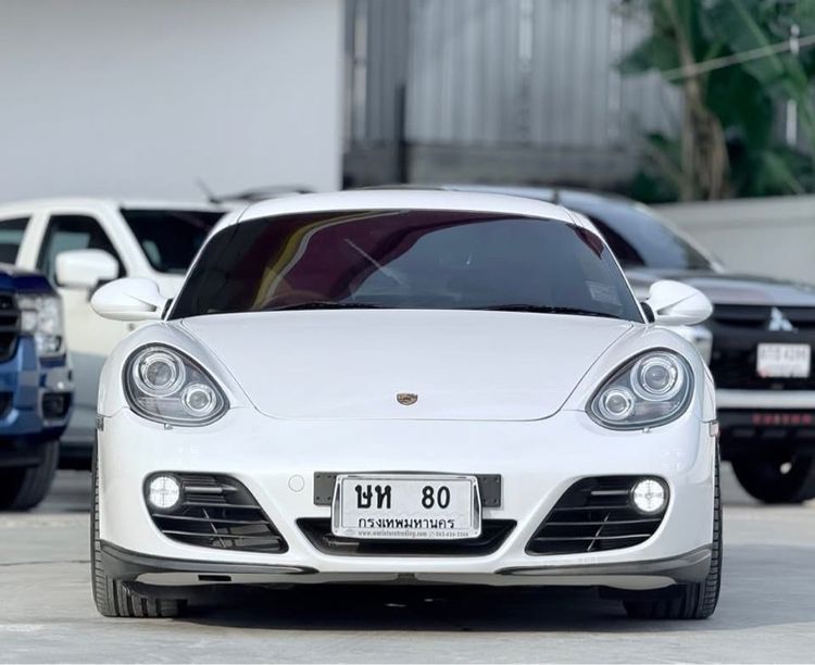 Porsche Cayman 2011 2.9 PDK Sedan เบนซิน ไม่ติดแก๊ส เกียร์อัตโนมัติ ขาว รูปที่ 2