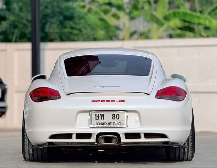 Porsche Cayman 2011 2.9 PDK Sedan เบนซิน ไม่ติดแก๊ส เกียร์อัตโนมัติ ขาว รูปที่ 4