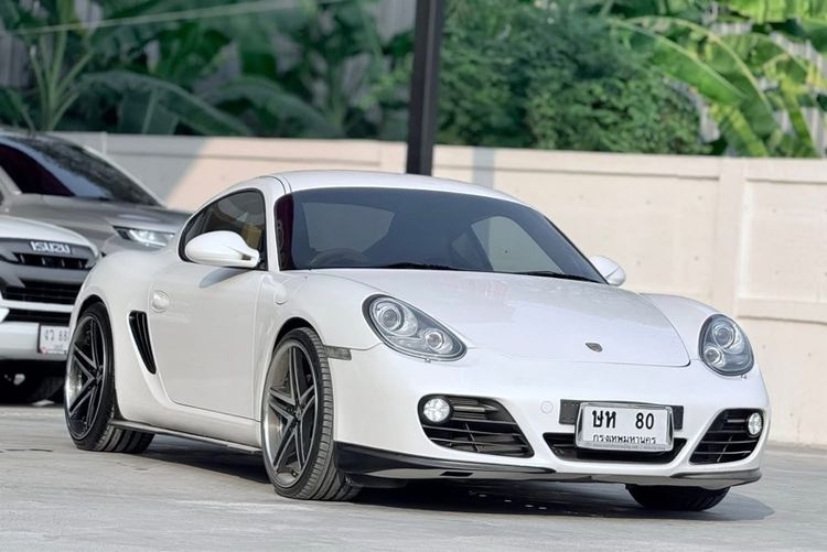 Porsche Cayman 2011 2.9 PDK Sedan เบนซิน ไม่ติดแก๊ส เกียร์อัตโนมัติ ขาว รูปที่ 3