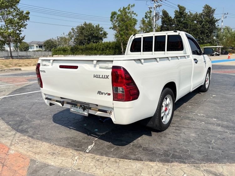 Toyota Hilux Revo 2019 2.8 J Plus Pickup ดีเซล ไม่ติดแก๊ส เกียร์ธรรมดา ขาว รูปที่ 4