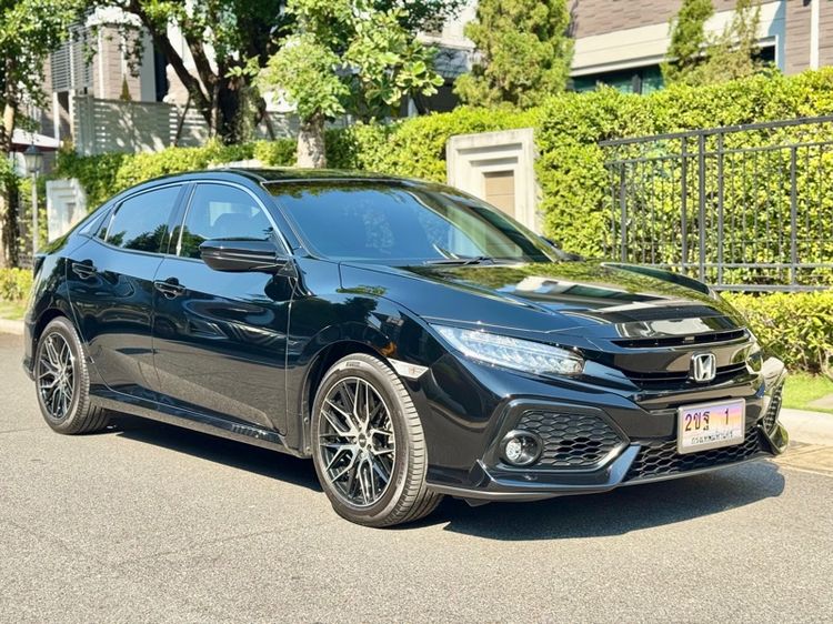 Honda Civic 2018 1.5 Turbo Sedan เบนซิน ไม่ติดแก๊ส เกียร์อัตโนมัติ ดำ รูปที่ 2