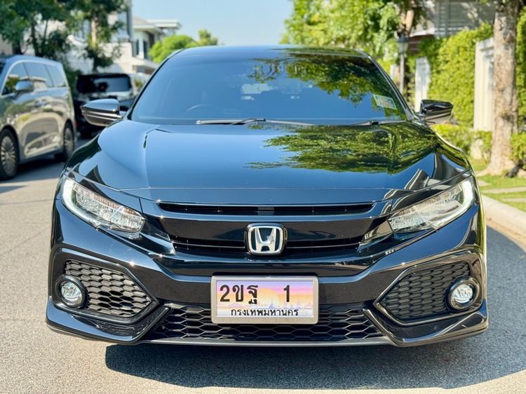 Honda Civic 2018 1.5 Turbo Sedan เบนซิน ไม่ติดแก๊ส เกียร์อัตโนมัติ ดำ รูปที่ 3